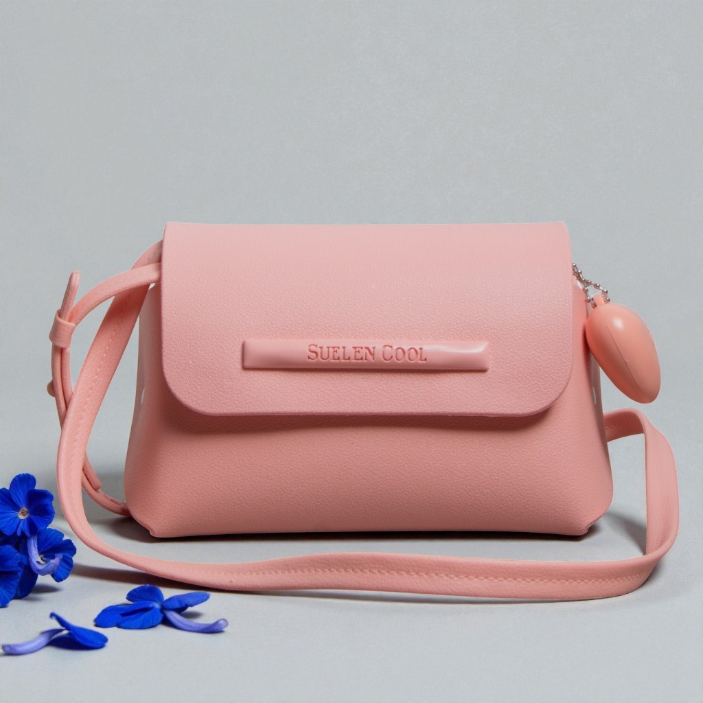 Bolsinha Suellen Pequena Feminina com Coração – Clutch, Necessaire, Bolsa Porta Maquiagem  OFFCEC