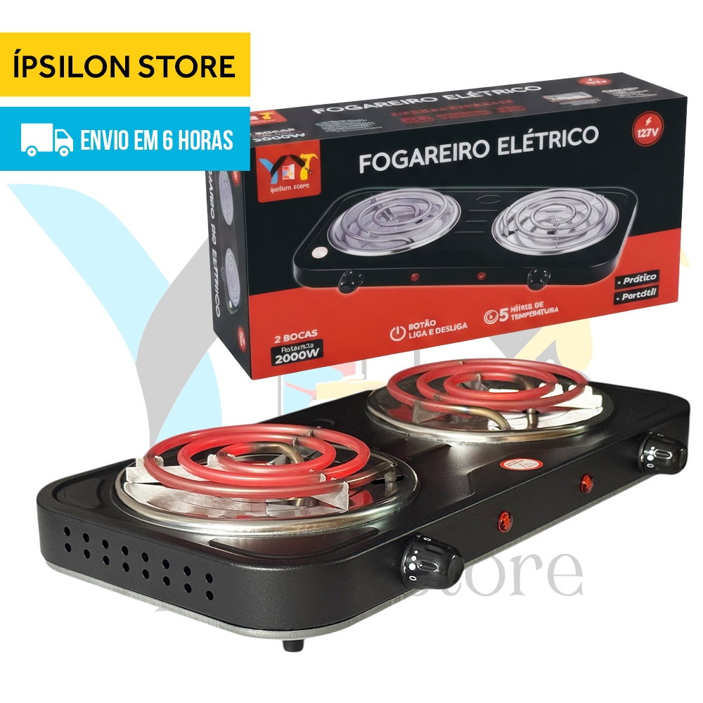 Fogareiro Camping 2 Bocas: Onde Comprar | BuscaProdutos