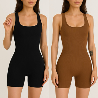 Jcolour Kit 2Macacão Esportiva Feminino Academia Yoga Sem Costura Alta Elasticidade e Levanta Bumbum em Oferta na Shopee