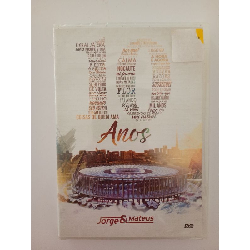 Dvd Jorge E Matheus 10 Anos Lacrado Original