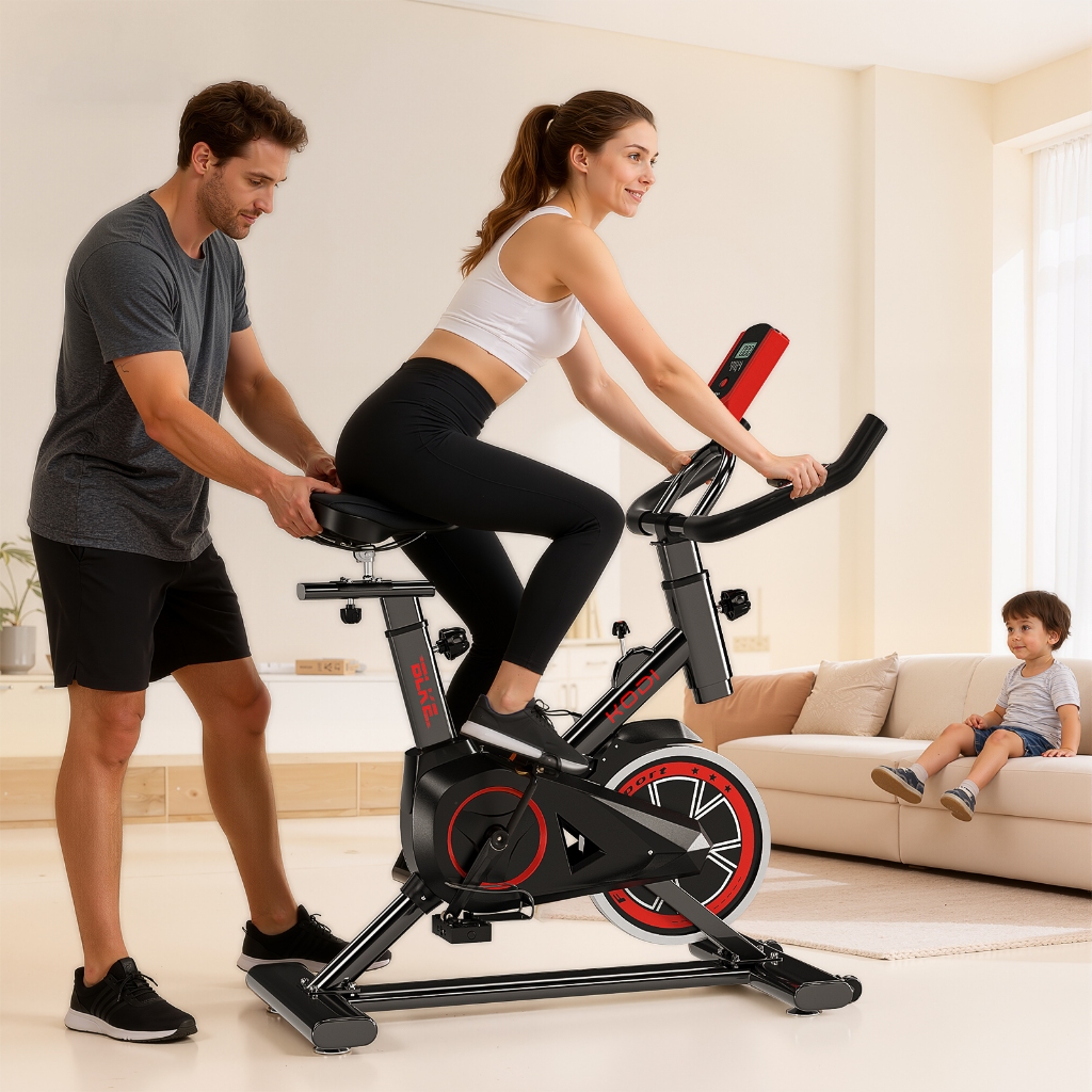 Bicicleta Bike Ergometrica Spinning Academia Fitness Profissional Spinning Roda 120kg-V3