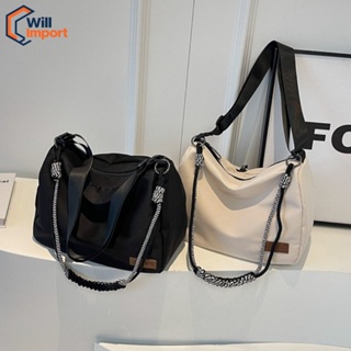 Bolsa de ombro crossbody garota de estudante de lona impermeável de nylon em Oferta na Shopee
