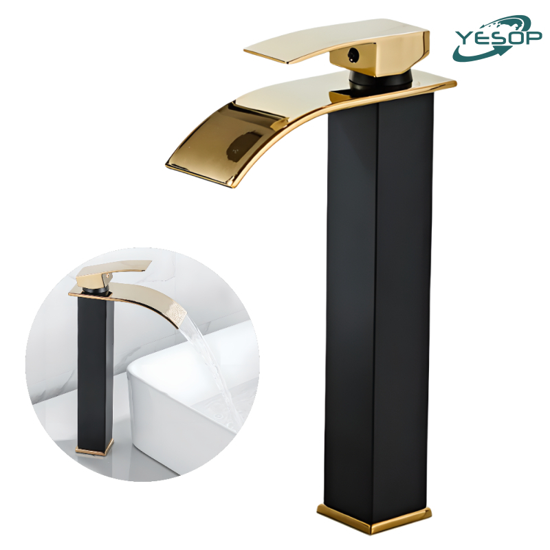 Torneira Para Banheiro Misturador Cascata Monocomando QualidadeAlta Metal Yesop em Oferta na Shopee
