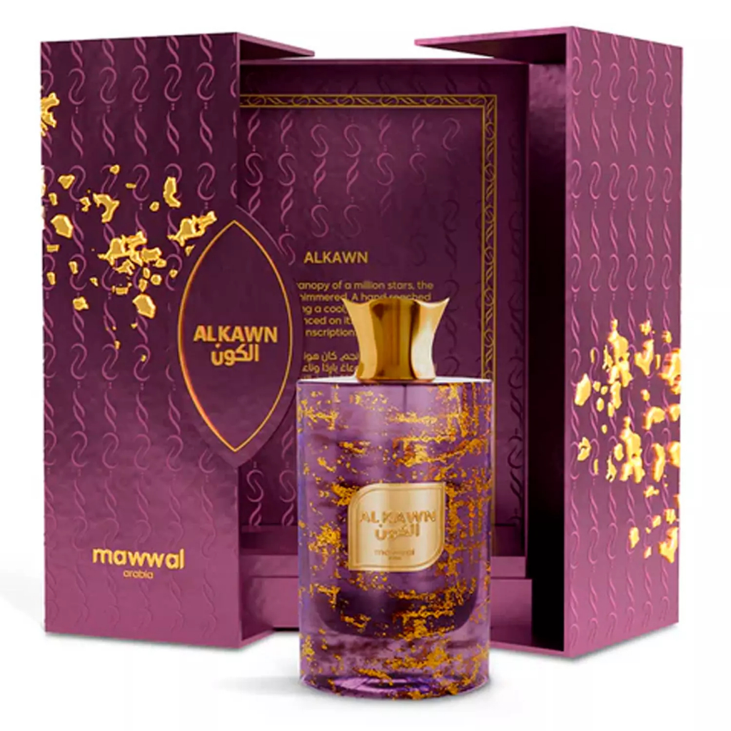 Perfume arabe Mawwal Universe Alkawn Eau De Parfum Perfume Unissex 100ml
