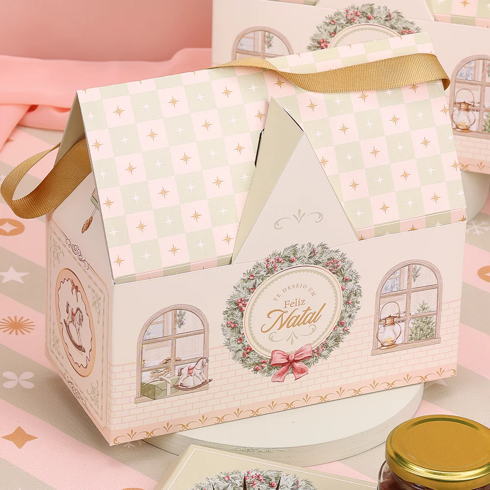 10 CASINHA PARA 2 MINI PANETONES GRAÇA 5160 ( JANGO NATAL 2025 )