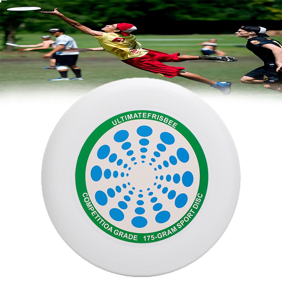 Disco Voador Frisbee 175g Competição Esportiva Ao Ar Livre Grau Macio Jovem Pode Girar PE