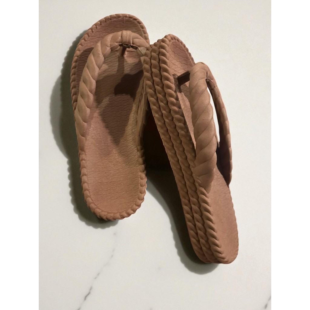 Papete 3 Tranças Feminina Slide Antiderrapante Macia e Confortável Frete Grátis Promoção
