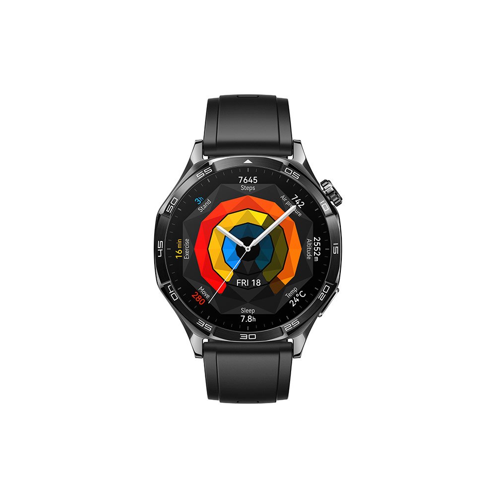 Detalhes do Smartwatch Huawei Watch GT 5 Vili-B29F 46mm Tela AMOLED Compatível com iOS e Android