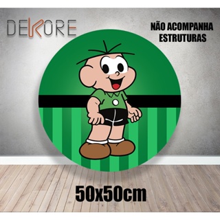 Painel Cebolinho Turma da Mônica com Elástico em Oferta na Shopee