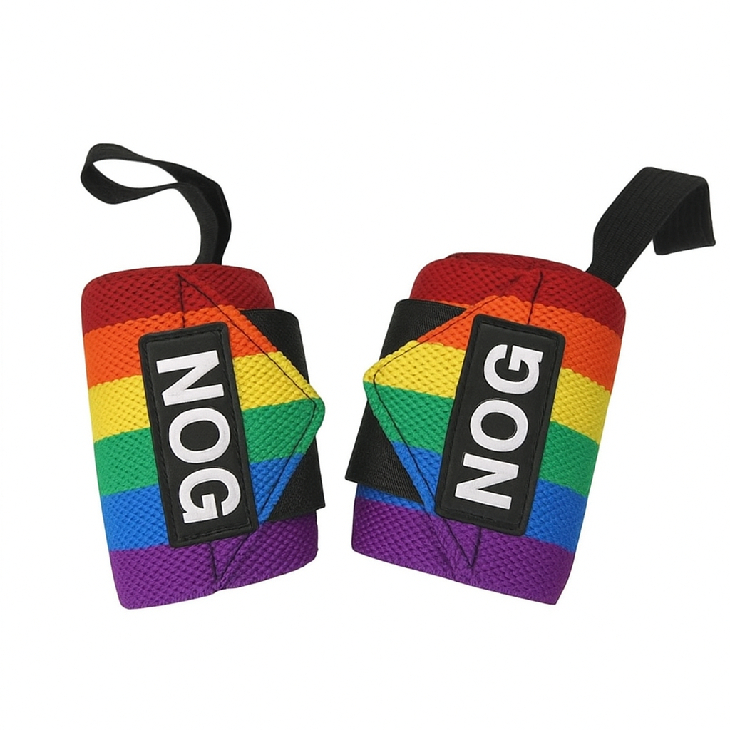 Munhequeira crossfit par pulso proteção elástico para treino Musculação Nogue