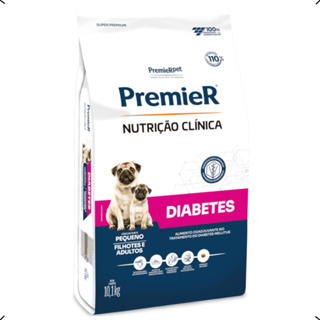RAÇÃO PREMIER NUTRIÇÃO CLINICA DIABETES RAÇA PEQUENA 10KG em Oferta na Shopee