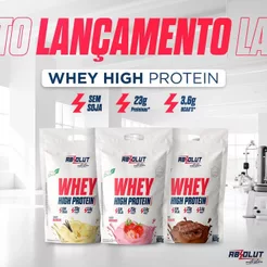 Whey High Protein Absolut Refil 900g