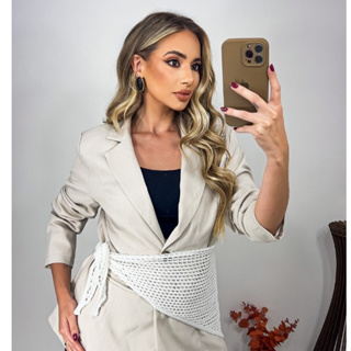 Lenço Bandana Tricô Rendado Estilo Crochê Tendência Verão em Oferta na Shopee