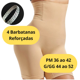 Short Cinta Modeladora Zero Barriga Abdominal Compressão com 4 Barbatanas em Oferta na Shopee
