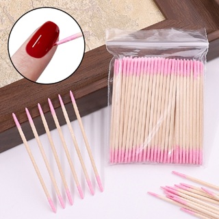 1000 Palitos com Algodão de Limpeza para Unhas e Alinhamento Henna em Oferta na Shopee