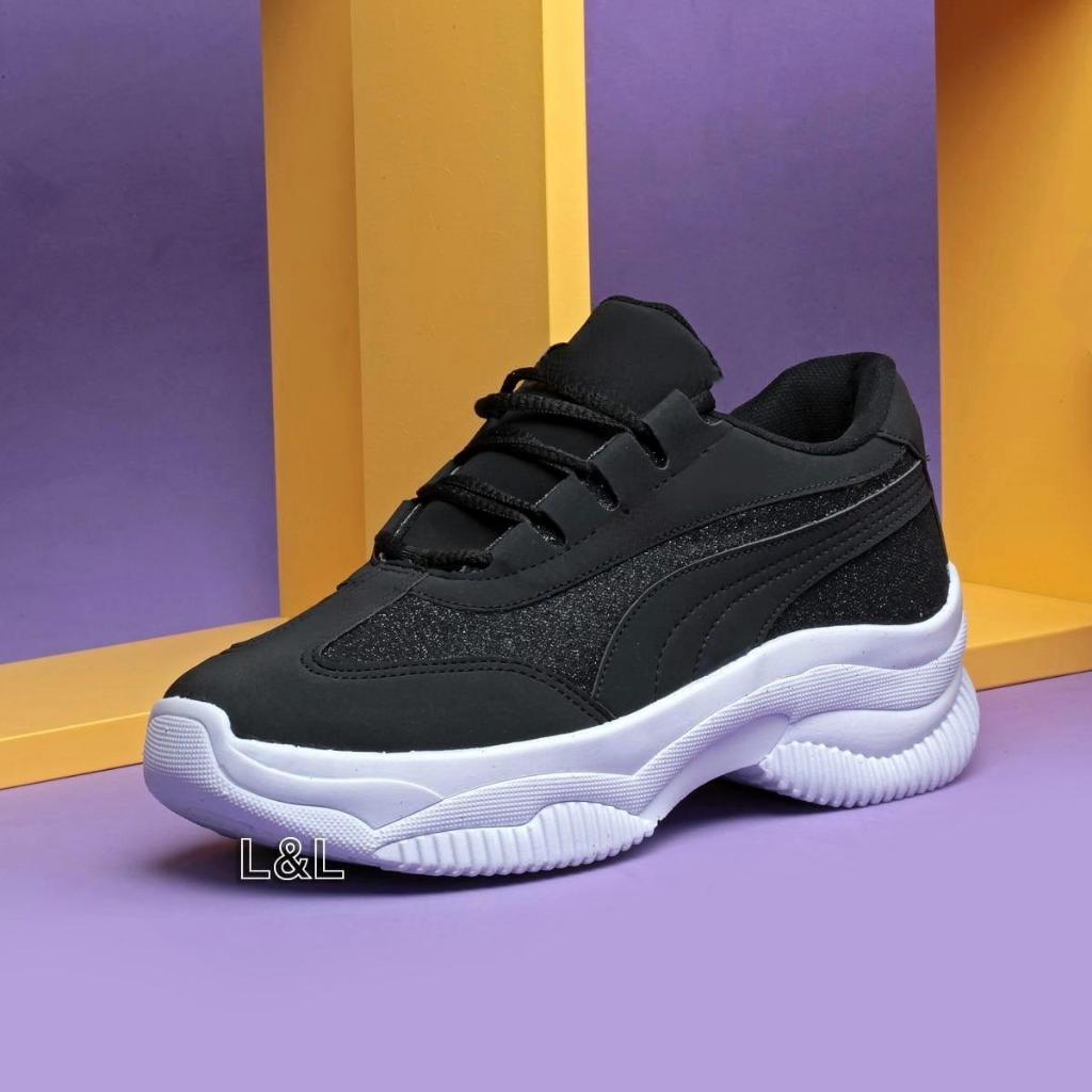 Tênis Plataforma Blogueiras Feminino Confortável e Resistente Envio Imediato em Oferta na Shopee