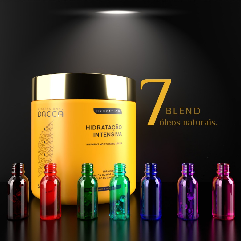 Dacca Cronograma Capilar Kit Máscara Para Cabelo Shampoo 1 Litro Produtos Para Cabelo Profissional