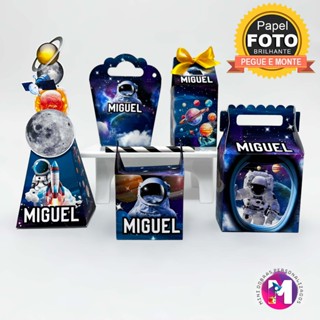 PEGUE E MONTE - KIT Planetas Astronauta - Kit Festa Personalizado - ENVIO NO MESMO DIA para COMPRA ATÉ 11H em Oferta na Shopee