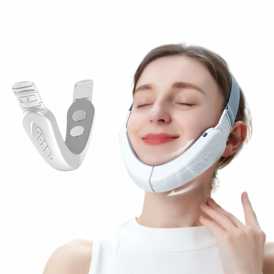 Aparelho Elétrico Tira Papada Queixo Duplo Modelador Facial Lifting Contorno V