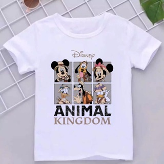 Camiseta Infantil Disney Animal Kingdom - blusa infantil Mickey camisa kids desenho personagem em Oferta na Shopee