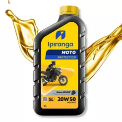 1 Óleo Ipiranga 20w50 Mineral Moto Protection 4 Tempos (01 Unidade)