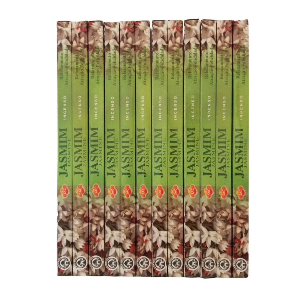 Incenso Indiano Sac Jasmim Cx.12un.8v.