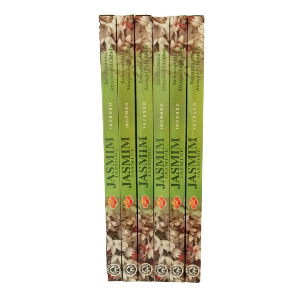 Incenso Indiano Sac Jasmim Cx.6un.8v.