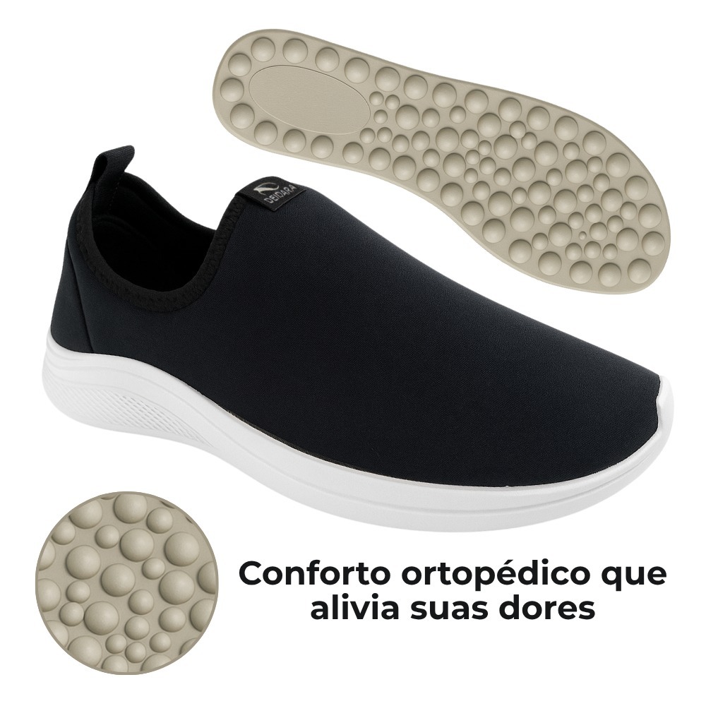 Tênis Ortopédico Para Esporão Calce Facil em Oferta na Shopee