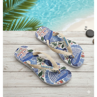 Chinelo Feminino Farm Chinelo De Dedo 100% Borracha Sandália Confortável e Leves Garantia De Qualidade Adulto