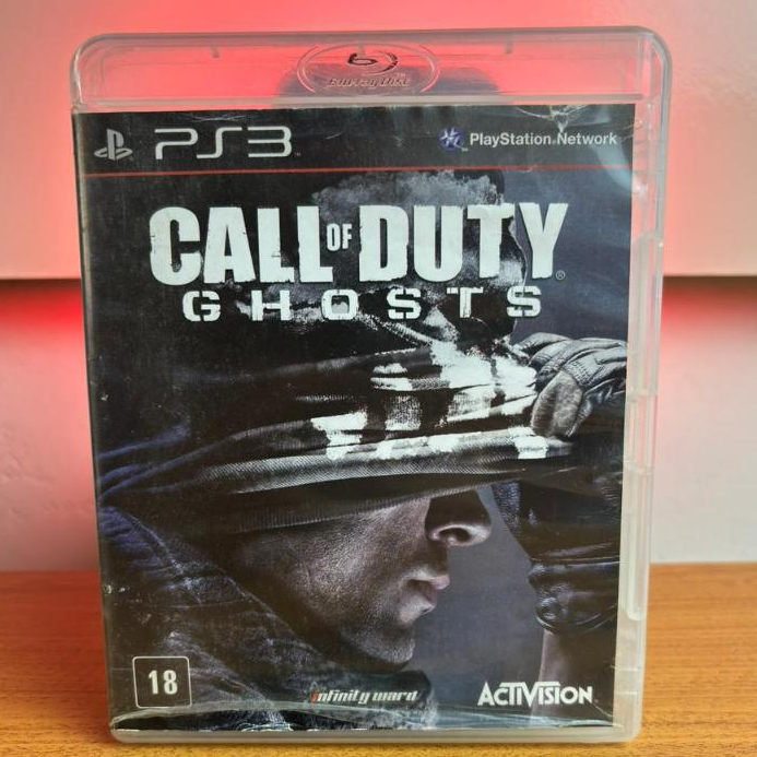 Jogo Call of Duty Ghosts PS3 Play 3 Midia Fisica CD Original