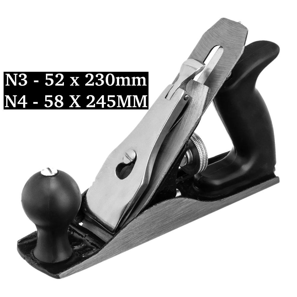 Plaina de Metal Profissional Grande N3 52 x 230 mm SPARTA 2107855