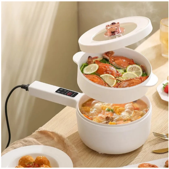 Panela Eletrica d Arroz Multifuncional Camada dupla 110V Elétrica Uso domestico Panelas Antiadere com vaporizador -M10