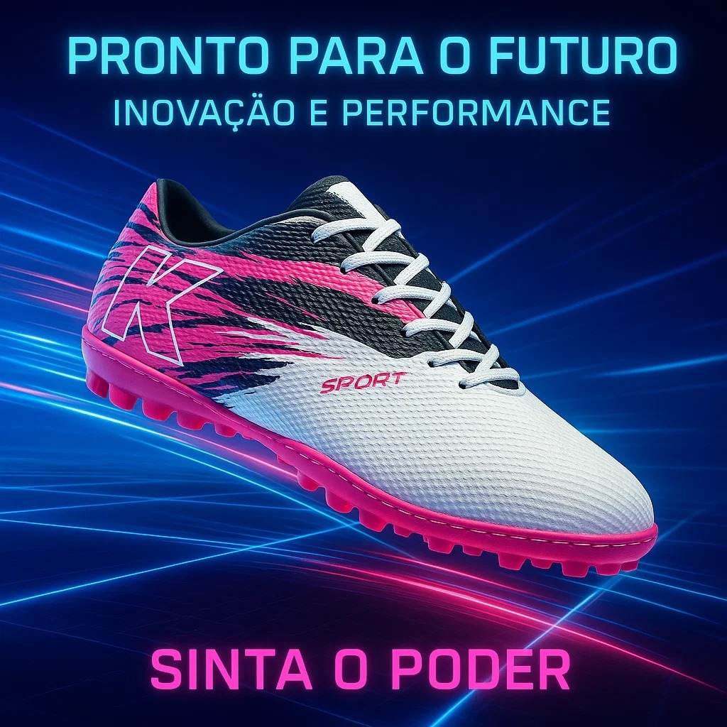 Chuteira Society  Com Solado Costurado  -RK02 em Oferta na Shopee