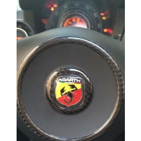 EMBLEMA PARA VOLANTE FIAT ABARTH RESINADO BRAVO/PUNTO em Oferta na Shopee