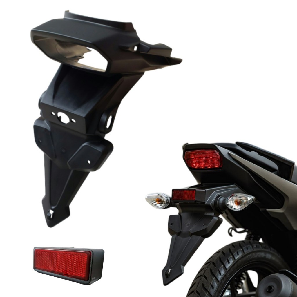 Paralama Suporte Placa Traseiro Titan Fan Start Cargo 160 2025 / 2026 em Oferta na Shopee