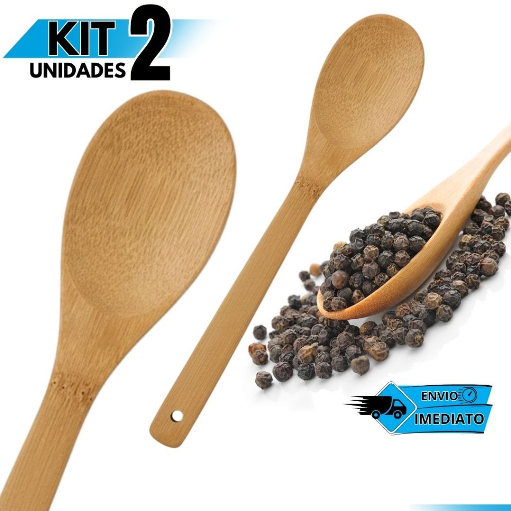 Colheres de Bambu para Cozinhar: Onde Comprar | BuscaProdutos