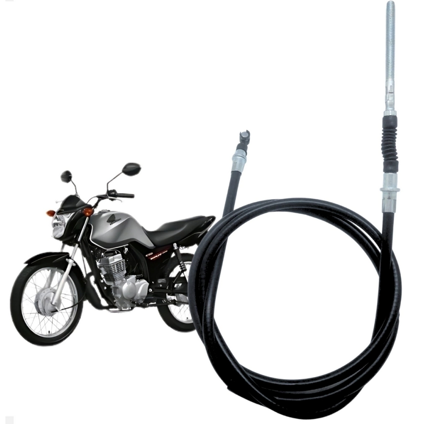 Cabo de Freio Cg 125 Fan Ks ES 2009 2010 2011 2012 2013 2014 2015 Fan125 ks 16 17 18- moto modelo original Honda