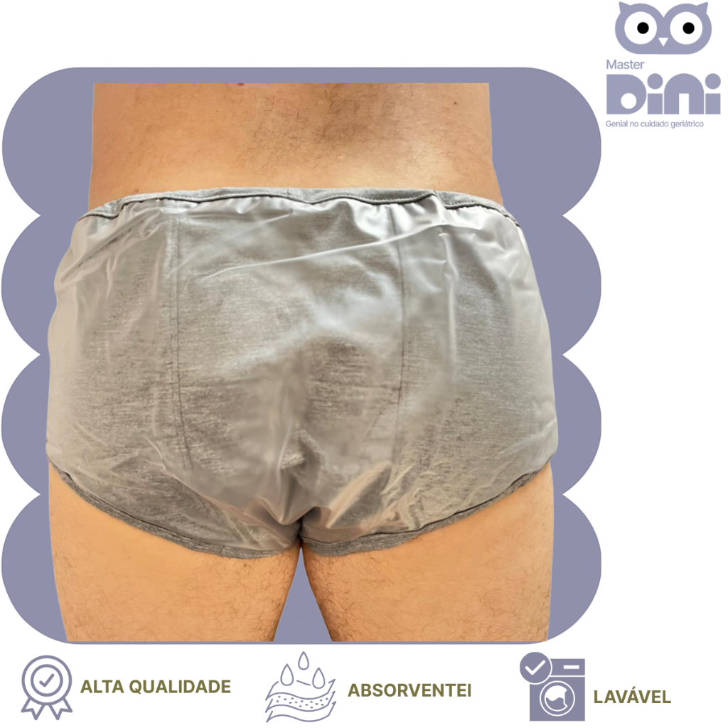 Fralda De Piscina Geriátrica Reutilizável Ecológica Absorvente Hidroterapia