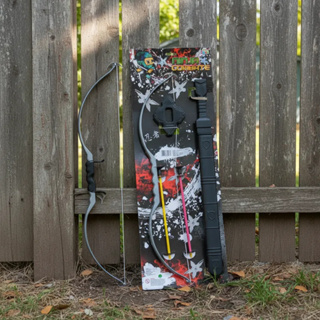 Kit Brinquedo Aventura Ninja Arco E Flecha E Espada Combate em Oferta na Shopee