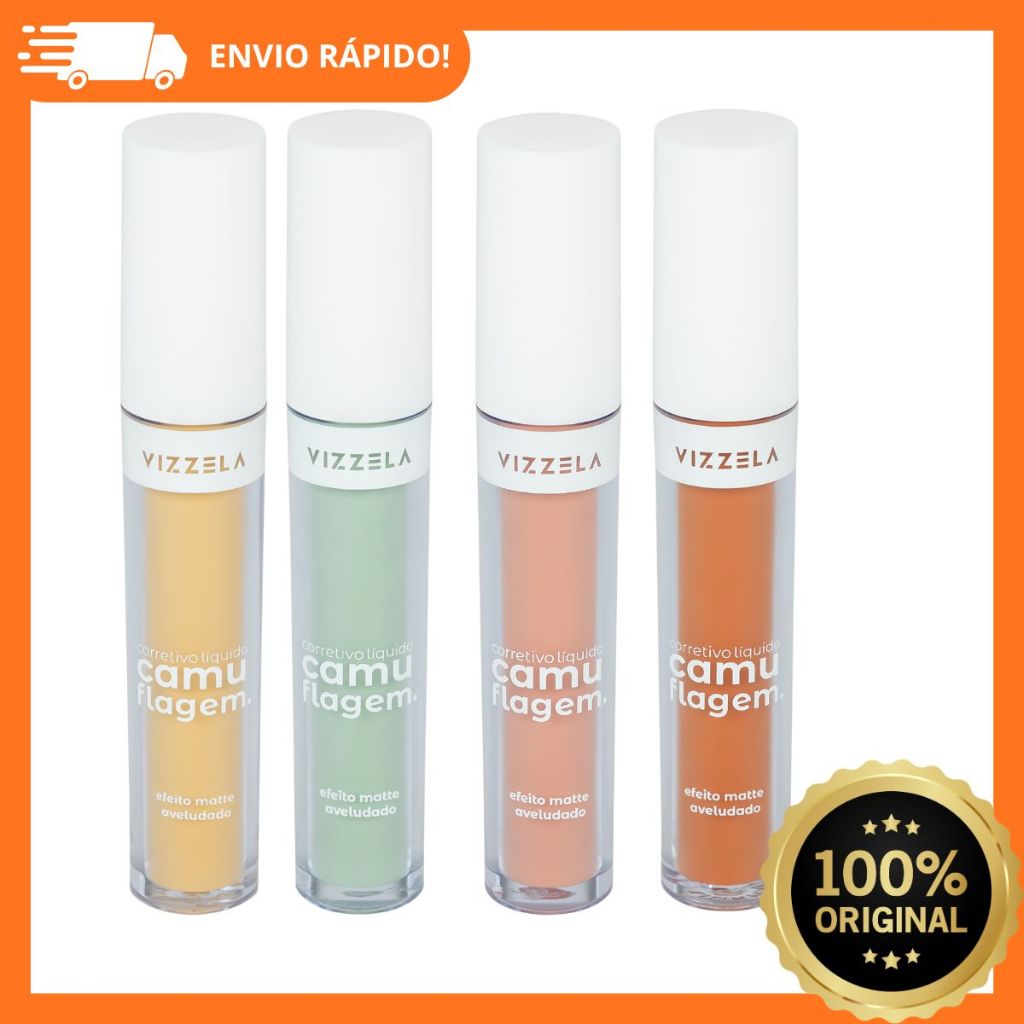 Corretivo Camuflagem Olheiras Vizzela