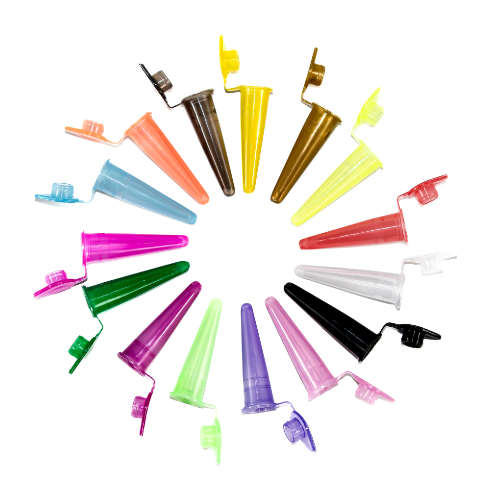 Microtubo Cônico 0,3ml Int 0,5ml Ext Pac Com 1000 Un MINI