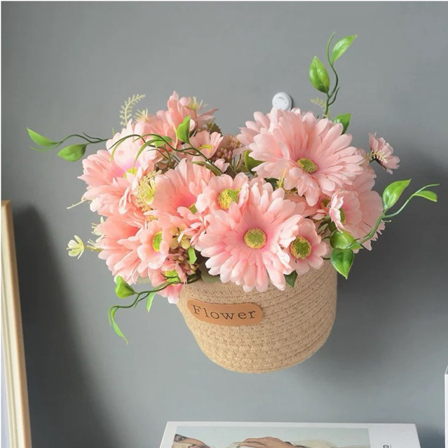 Buque de Gérbera Artificial girassol 31cm Decoração de casa, de interiores, decoração de mesa, decoração de casamento