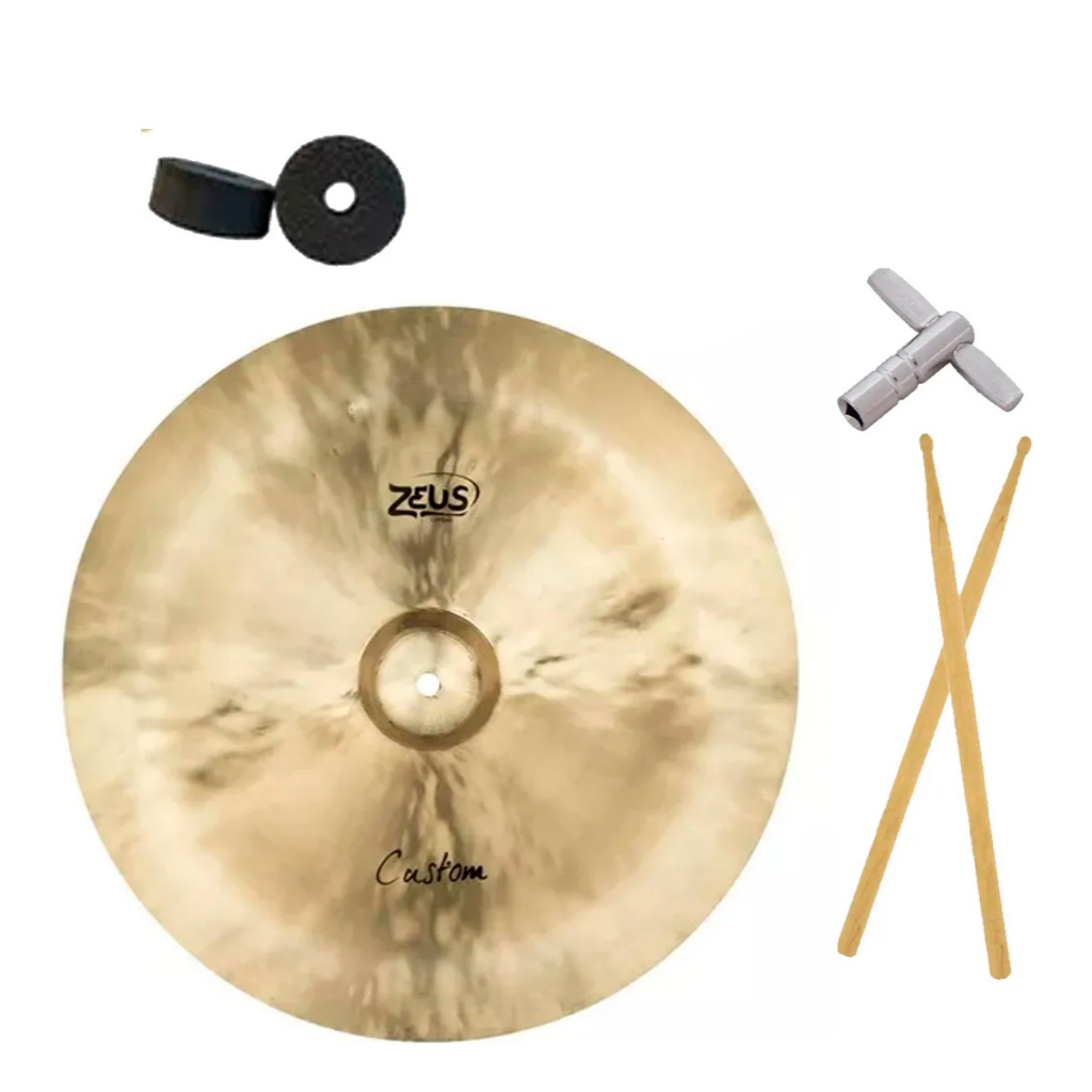 Prato Zeus Custom China Zcch14 14 Polegadas em Oferta na Shopee