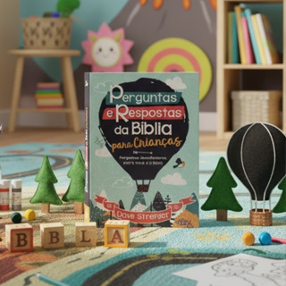 Livro Perguntas e Respostas da Bíblia para Crianças / Desafios Bíblicos Educativos Infantil / Estudo Bíblico Kids em Oferta na Shopee