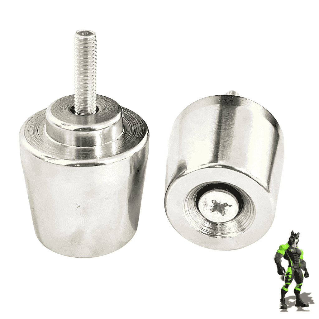 Peso De Guidao De Moto Pcx 150 2019 2020 Cromado 480 GRAMAS O Par em Oferta na Shopee