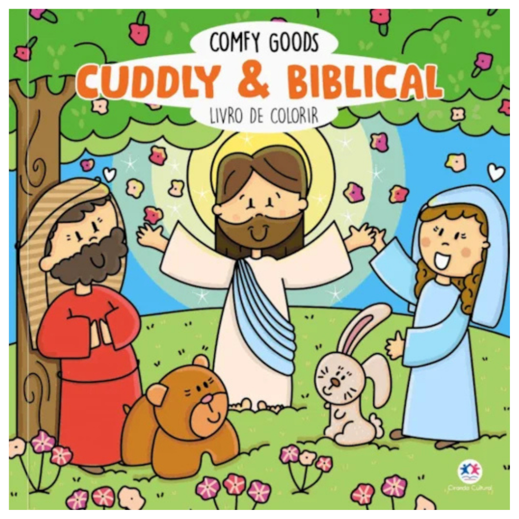 Detalhes do Comfy Goods | Cuddly and Biblical | Livro de Colorir