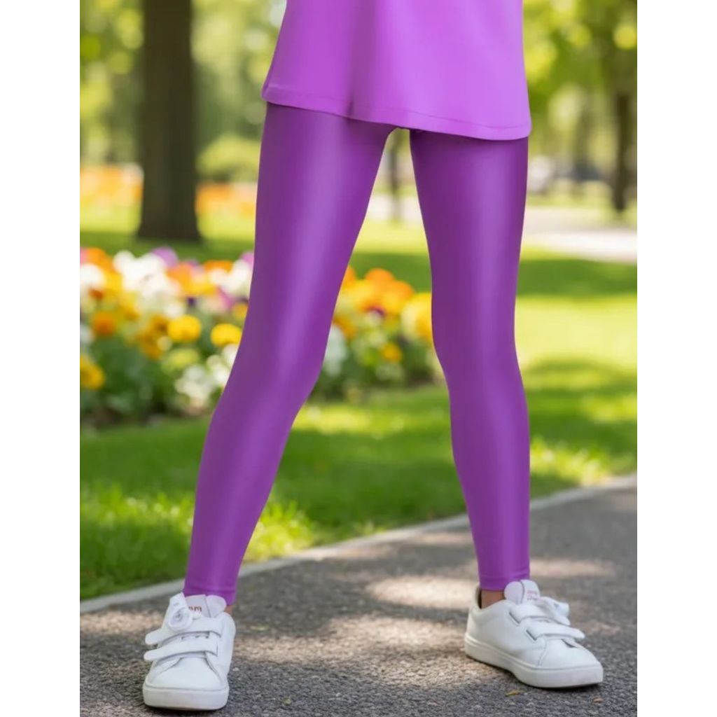 Legging Infantil CIRRE BRILHOSA FUCSIA   Calça Infantil Fucsia   Calça Legging Infantil Cirre Roxa