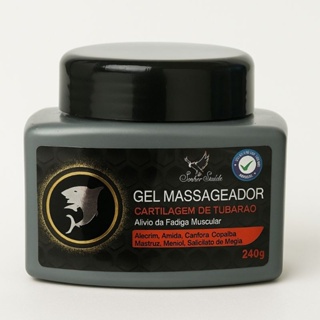 Gel Massageador Cartilagem De Tubarão 240g - San Jully em Oferta na Shopee