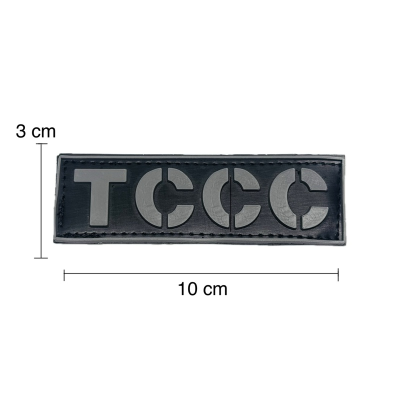 Emborrachado TCCC Tático Patch APH Primeiro Socorros Marc | March