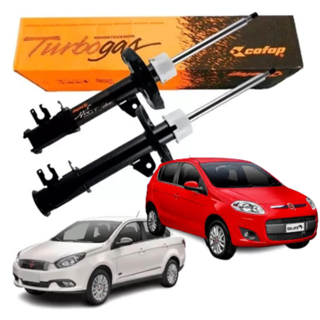 Par Amortecedor Dianteiro Original Fiat Grand Siena Palio 2012 A 2017 em Oferta na Shopee